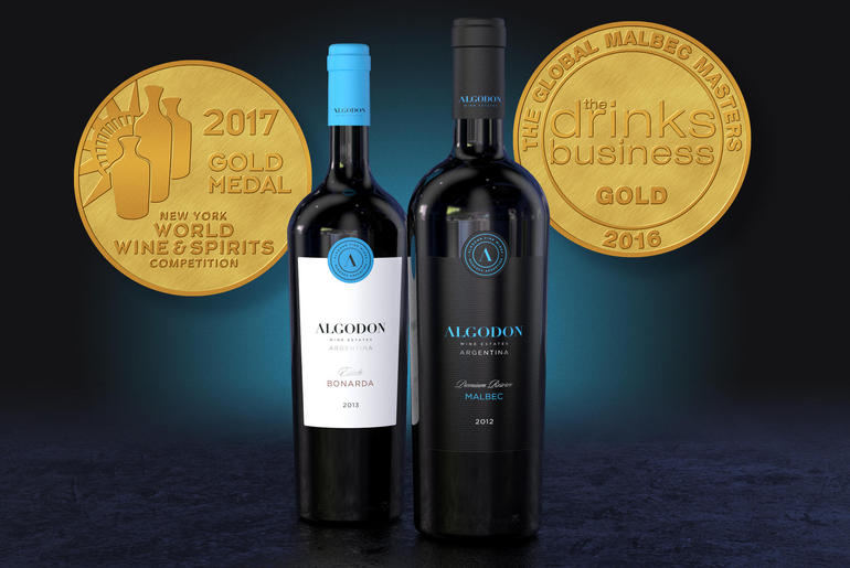 Algodon Fine Wines Gold Medals